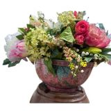 #107 Faux Floral Arrangement Background Removed Medium