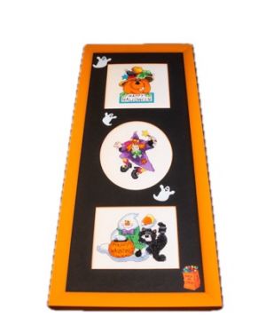 Happy Halloween 11 1/2 ” x 27″