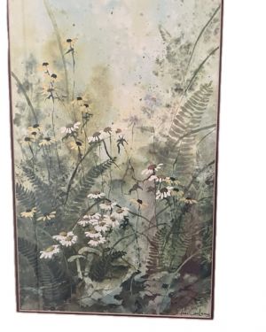 Wild Flowers signed by Jane Carlson
