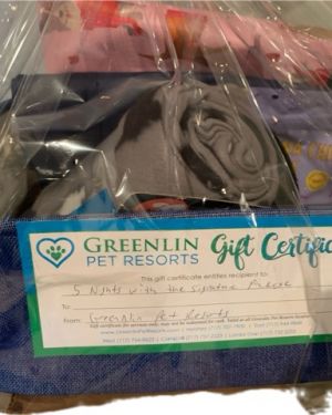 Greenlin Pet Resorts Gift Basket