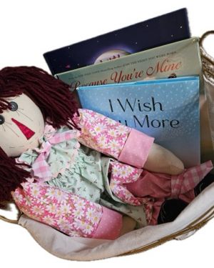 Raggedy Ann Basket – Handmade
