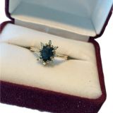 #36 Onyx & Diamond Ring Background Removed Large