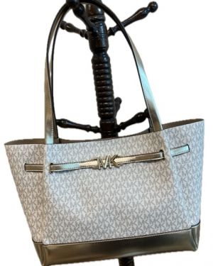 Michael Kors Vanilla Belted Tote