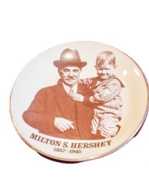 71/2″ Milton Hershey Commemorative Plate