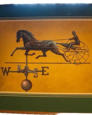 37 1/2 “x 50” Sulky Horse Racer