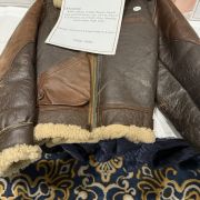 WWII: Officers Combat Missions Framed Chart and R.M. Krone, Capt. USAAF, Pilot of B-26 Bombers out of North Africa + Jacket